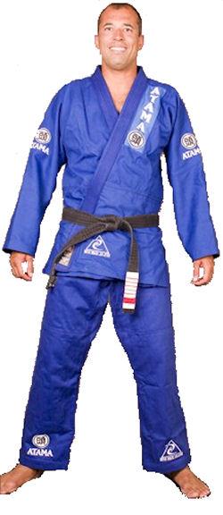Royce Gracie Kimono #1  Blue BJJ Uniform